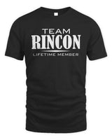 RINCON BL62-K4-128 - Personalized “Team NAME Lifetime Member” - Unisex Standard T-Shirt - Black