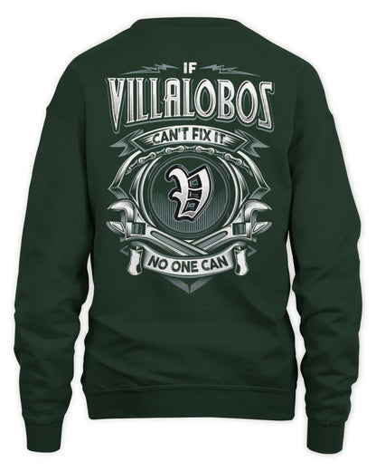 VILLALOBOS AP81-K4-626 - Personalized Ahmed Quote Apparel “If Ahmed Can't Fix It, No One Can” - Unisex Sweatshirt - Forest Green