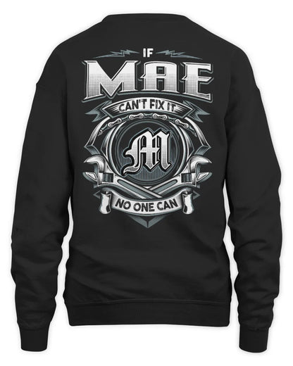 MAE AP81-K4-626 - Personalized Ahmed Quote Apparel “If Ahmed Can't Fix It, No One Can” - Unisex Sweatshirt - Black