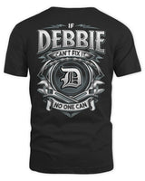 DEBBIE AP81-K4-626 - Personalized Ahmed Quote Apparel “If Ahmed Can't Fix It, No One Can” - Unisex Standard T-Shirt - Black