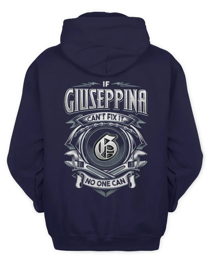 GIUSEPPINA AP81-K4-626 - Personalized Ahmed Quote Apparel “If Ahmed Can't Fix It, No One Can” - Unisex Hoodie - Navy