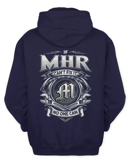 MHR AP81-K4-626 - Personalized Ahmed Quote Apparel “If Ahmed Can't Fix It, No One Can” - Unisex Hoodie - Navy