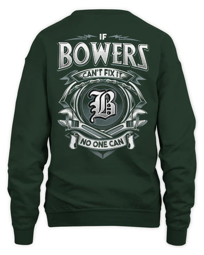 BOWERS AP81-K4-626 - Personalized Ahmed Quote Apparel “If Ahmed Can't Fix It, No One Can” - Unisex Sweatshirt - Forest Green
