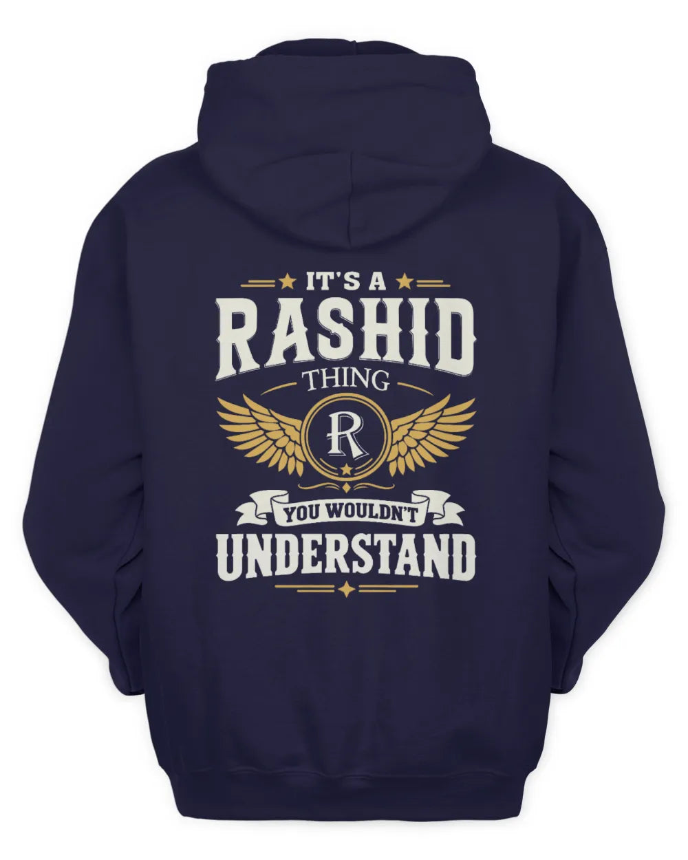 RASHID KT06-M008 It’s a [NAME] Thing – You Wouldn’t Understand | Personalized Vintage T-Shirt - Unisex Hoodie - Navy
