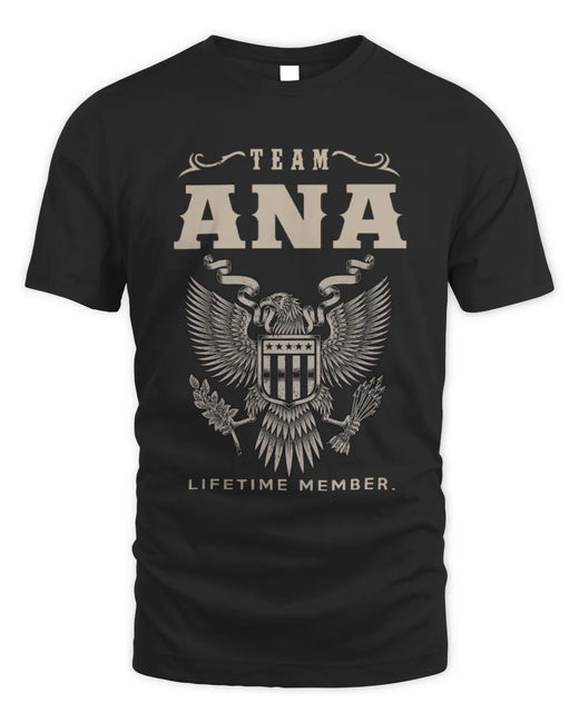 ANA TP06-K82 – Personalized Classic Style Apparel “Team NAME Lifetime Member”