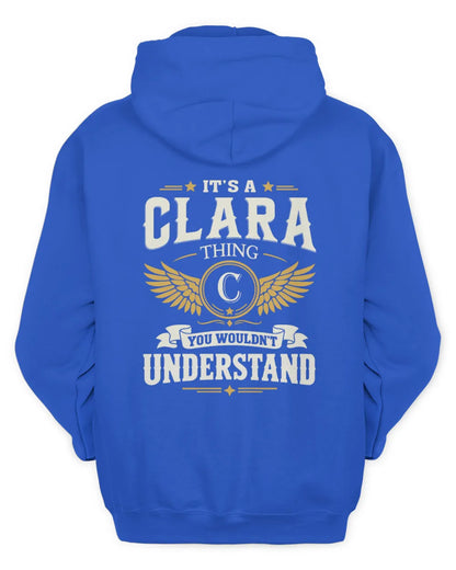 CLARA KT06-M008 It’s a [NAME] Thing – You Wouldn’t Understand | Personalized Vintage T-Shirt - Unisex Hoodie - Royal