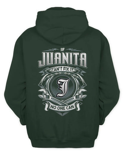 JUANITA AP81-K4-626 - Personalized Ahmed Quote Apparel “If Ahmed Can't Fix It, No One Can” - Unisex Hoodie - Forest Green