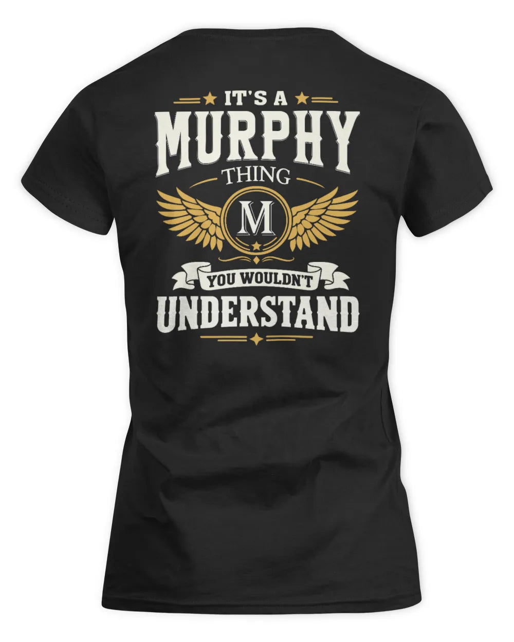 MURPHY KT06-M008 It’s a [NAME] Thing – You Wouldn’t Understand | Personalized Vintage T-Shirt - Women's Standard T-Shirt - Black