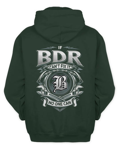 BDR AP81-K4-626 - Personalized Ahmed Quote Apparel “If Ahmed Can't Fix It, No One Can” - Unisex Hoodie - Forest Green