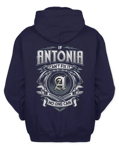 ANTONIA AP81-K4-626 - Personalized Ahmed Quote Apparel “If Ahmed Can't Fix It, No One Can” - Unisex Hoodie - Navy