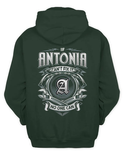 ANTONIA AP81-K4-626 - Personalized Ahmed Quote Apparel “If Ahmed Can't Fix It, No One Can” - Unisex Hoodie - Forest Green
