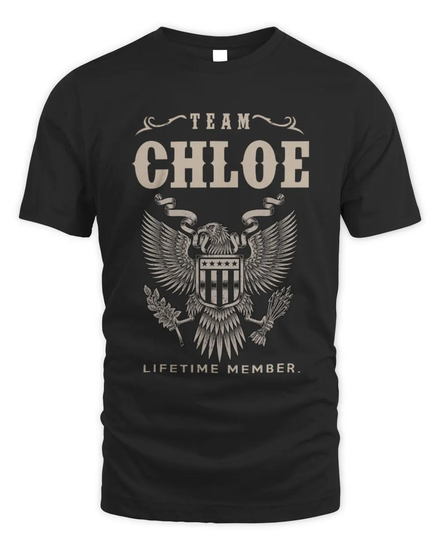 CHLOE TP06-K82 – Personalized Classic Style Apparel “Team NAME Lifetime Member”
