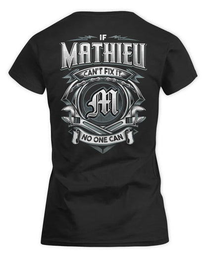 MATHIEU AP81-K4-626 - Personalized Ahmed Quote Apparel “If Ahmed Can't Fix It, No One Can” - Women's Standard T-Shirt - Black