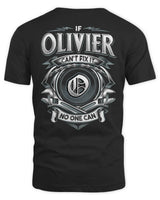 OLIVIER AP81-K4-626 - Personalized Ahmed Quote Apparel “If Ahmed Can't Fix It, No One Can” - Unisex Standard T-Shirt - Black