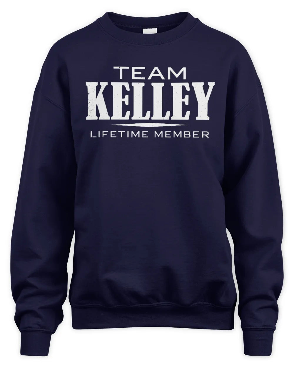 KELLEY BL62-K4-128 - Personalized “Team NAME Lifetime Member” - Unisex Sweatshirt - Navy