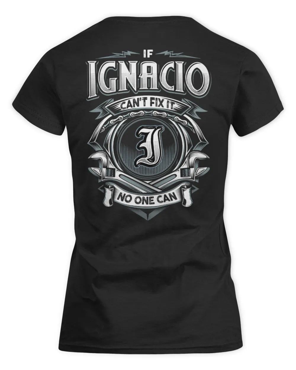 IGNACIO AP81-K4-626 - Personalized Ahmed Quote Apparel “If Ahmed Can't Fix It, No One Can” - Women's Standard T-Shirt - Black