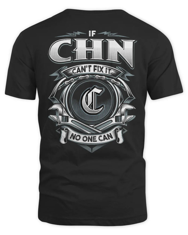 CHN AP81-K4-626 - Personalized Ahmed Quote Apparel “If Ahmed Can't Fix It, No One Can” - Unisex Standard T-Shirt - Black