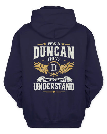 DUNCAN KT06-M008 It’s a [NAME] Thing – You Wouldn’t Understand | Personalized Vintage T-Shirt - Unisex Hoodie - Navy