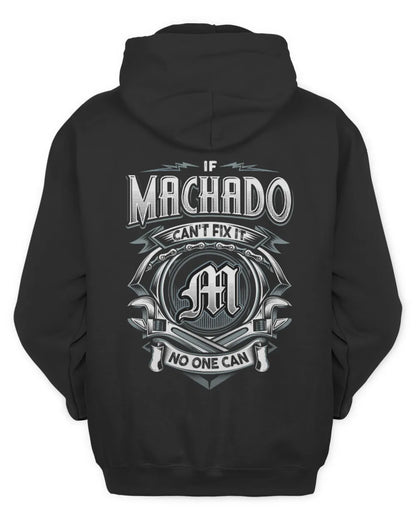 MACHADO AP81-K4-626 - Personalized Ahmed Quote Apparel “If Ahmed Can't Fix It, No One Can” - Unisex Hoodie - Black