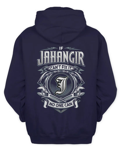 JAHANGIR AP81-K4-626 - Personalized Ahmed Quote Apparel “If Ahmed Can't Fix It, No One Can” - Unisex Hoodie - Navy