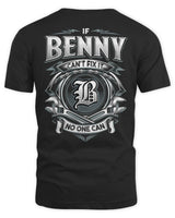 BENNY AP81-K4-626 - Personalized Ahmed Quote Apparel “If Ahmed Can't Fix It, No One Can” - Unisex Standard T-Shirt - Black