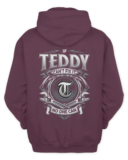 TEDDY AP81-K4-626 - Personalized Ahmed Quote Apparel “If Ahmed Can't Fix It, No One Can” - Unisex Hoodie - Maroon