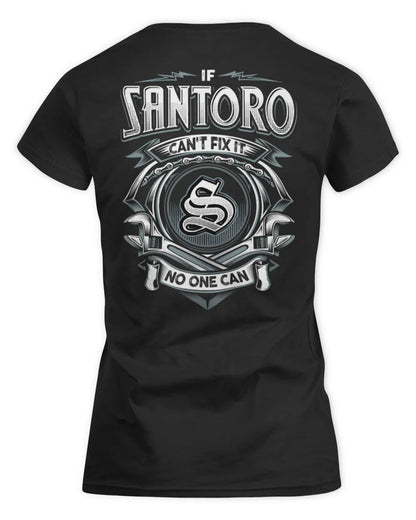 SANTORO AP81-K4-626 - Personalized Ahmed Quote Apparel “If Ahmed Can't Fix It, No One Can” - Women's Standard T-Shirt - Black