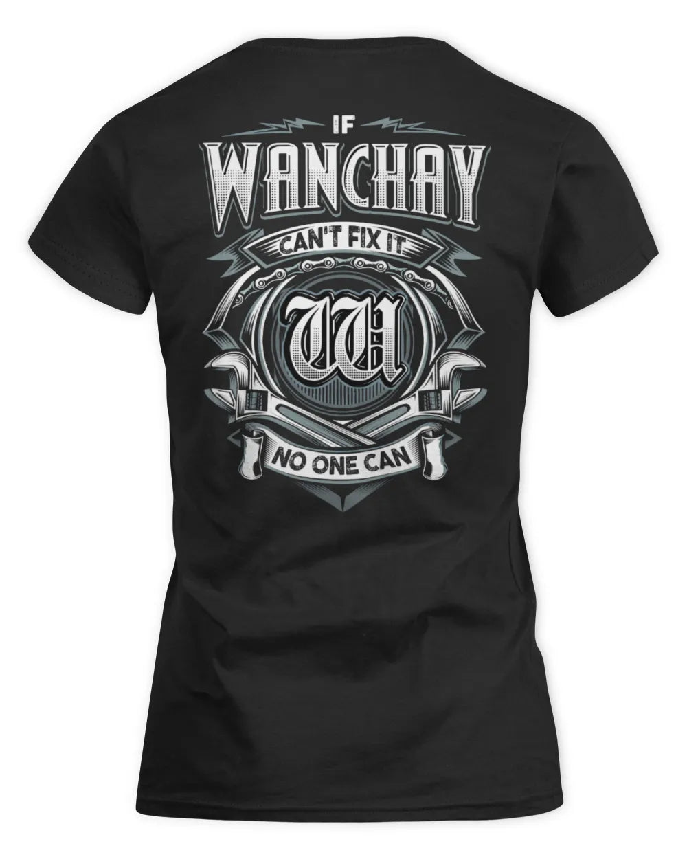 WANCHAY AP81-K4-626 - Personalized Ahmed Quote Apparel “If Ahmed Can't Fix It, No One Can” - Women's Standard T-Shirt - Black
