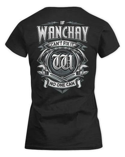 WANCHAY AP81-K4-626 - Personalized Ahmed Quote Apparel “If Ahmed Can't Fix It, No One Can” - Women's Standard T-Shirt - Black