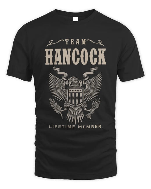 HANCOCK TP06-K82 – Personalized Classic Style Apparel “Team NAME Lifetime Member”