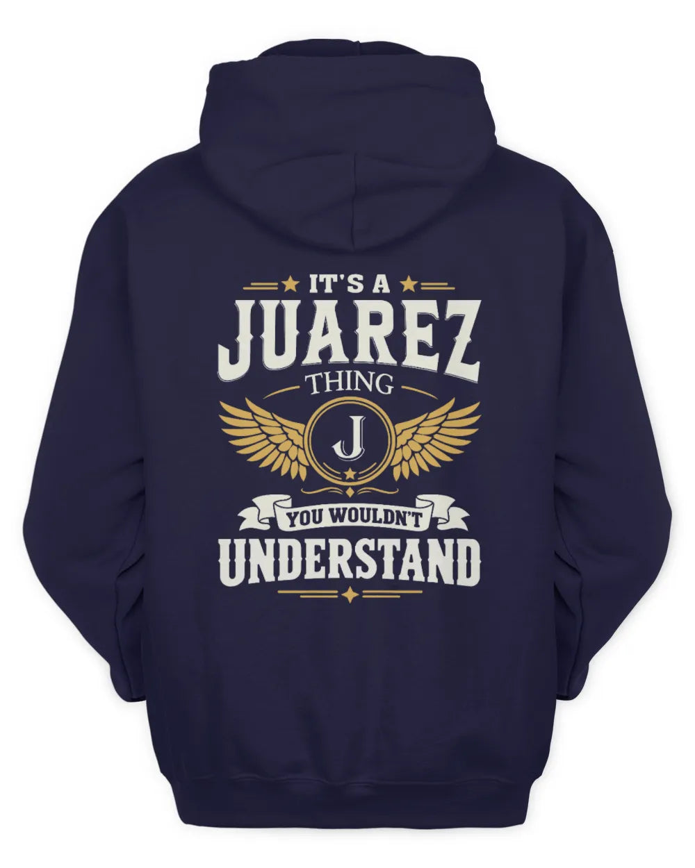 JUAREZ KT06-M008 It’s a [NAME] Thing – You Wouldn’t Understand | Personalized Vintage T-Shirt - Unisex Hoodie - Navy