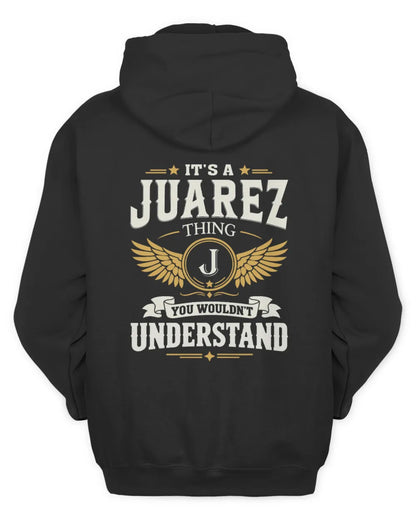 JUAREZ KT06-M008 It’s a [NAME] Thing – You Wouldn’t Understand | Personalized Vintage T-Shirt - Unisex Hoodie - Black