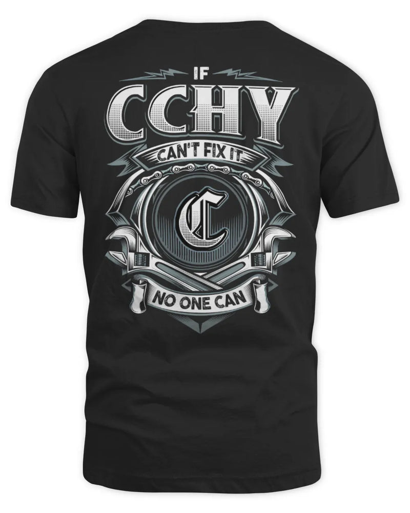 CCHY AP81-K4-626 - Personalized Ahmed Quote Apparel “If Ahmed Can't Fix It, No One Can” - Unisex Standard T-Shirt - Black