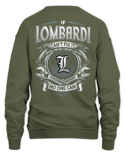 LOMBARDI AP81-K4-626 - Personalized Ahmed Quote Apparel “If Ahmed Can't Fix It, No One Can” - Unisex Sweatshirt - Military Green
