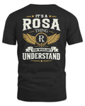 ROSA KT06-M008 It’s a [NAME] Thing – You Wouldn’t Understand | Personalized Vintage T-Shirt - Unisex Standard T-Shirt - Black