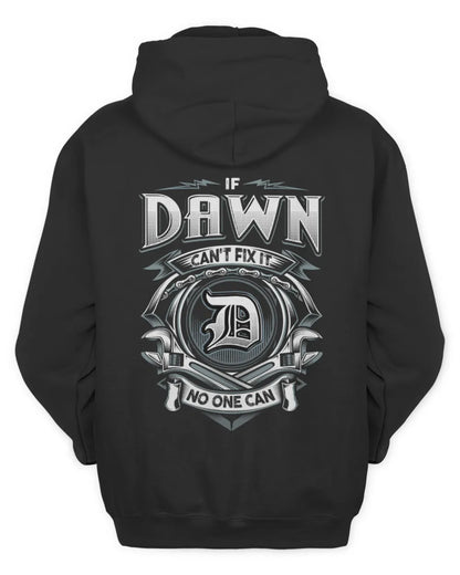 DAWN AP81-K4-626 - Personalized Ahmed Quote Apparel “If Ahmed Can't Fix It, No One Can” - Unisex Hoodie - Black