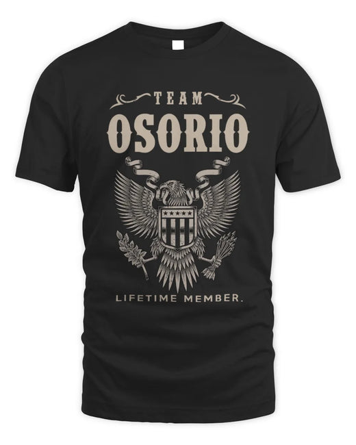 OSORIO TP06-K82 – Personalized Classic Style Apparel “Team NAME Lifetime Member”