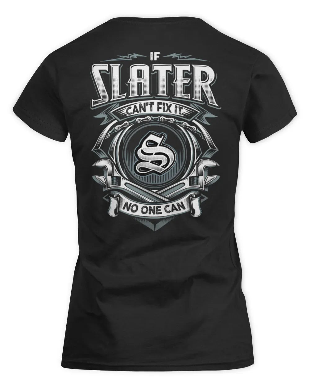 SLATER AP81-K4-626 - Personalized Ahmed Quote Apparel “If Ahmed Can't Fix It, No One Can” - Women's Standard T-Shirt - Black