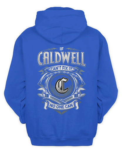 CALDWELL AP81-K4-626 - Personalized Ahmed Quote Apparel “If Ahmed Can't Fix It, No One Can” - Unisex Hoodie - Royal