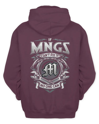 MNGS AP81-K4-626 - Personalized Ahmed Quote Apparel “If Ahmed Can't Fix It, No One Can” - Unisex Hoodie - Maroon