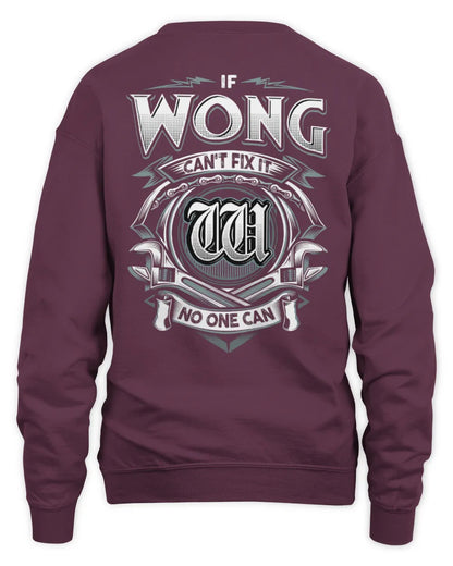 WONG AP81-K4-626 - Personalized Ahmed Quote Apparel “If Ahmed Can't Fix It, No One Can” - Unisex Sweatshirt - Maroon