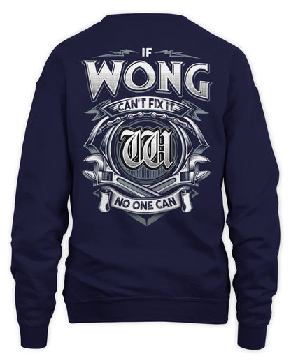 WONG AP81-K4-626 - Personalized Ahmed Quote Apparel “If Ahmed Can't Fix It, No One Can” - Unisex Sweatshirt - Navy