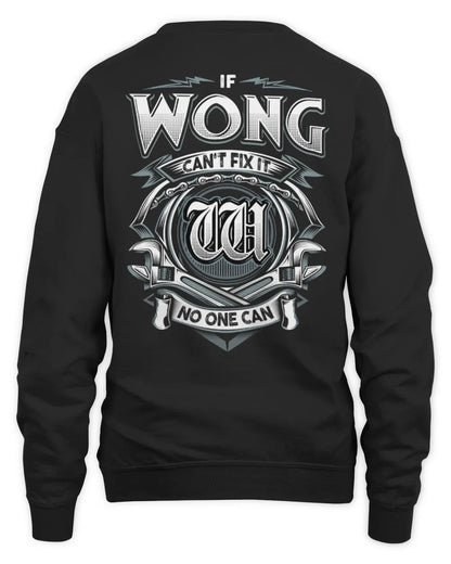WONG AP81-K4-626 - Personalized Ahmed Quote Apparel “If Ahmed Can't Fix It, No One Can” - Unisex Sweatshirt - Black