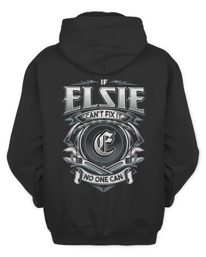 ELSIE AP81-K4-626 - Personalized Ahmed Quote Apparel “If Ahmed Can't Fix It, No One Can” - Unisex Hoodie - Black