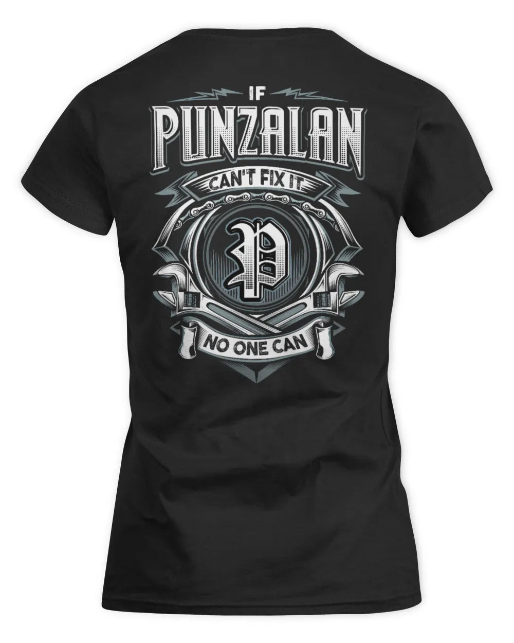 PUNZALAN AP81-K4-626 - Personalized Ahmed Quote Apparel “If Ahmed Can't Fix It, No One Can” - Women's Standard T-Shirt - Black