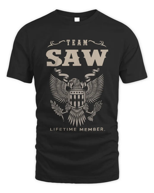 SAW TP06-K82 – Personalized Classic Style Apparel “Team NAME Lifetime Member”