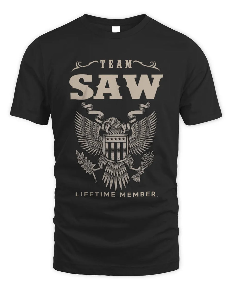 SAW TP06-K82 – Personalized Classic Style Apparel “Team NAME Lifetime Member”