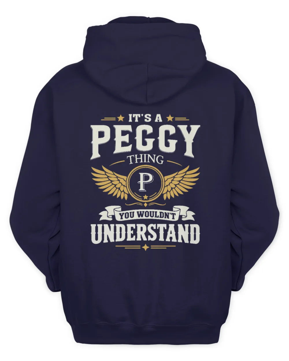 PEGGY KT06-M008 It’s a [NAME] Thing – You Wouldn’t Understand | Personalized Vintage T-Shirt - Unisex Hoodie - Navy