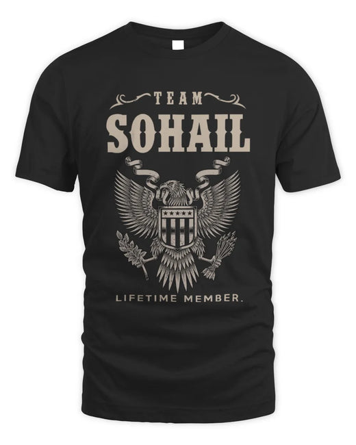 SOHAIL TP06-K82 – Personalized Classic Style Apparel “Team NAME Lifetime Member”