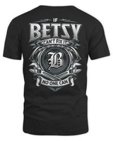 BETSY AP81-K4-626 - Personalized Ahmed Quote Apparel “If Ahmed Can't Fix It, No One Can” - Unisex Standard T-Shirt - Black